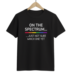 Not Sure Which Tee Black