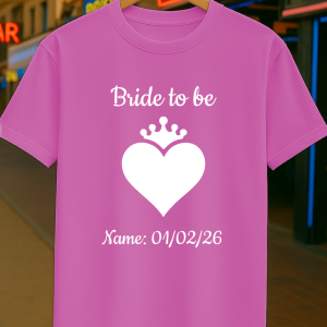 Bride to Be - Glow Prank Tee